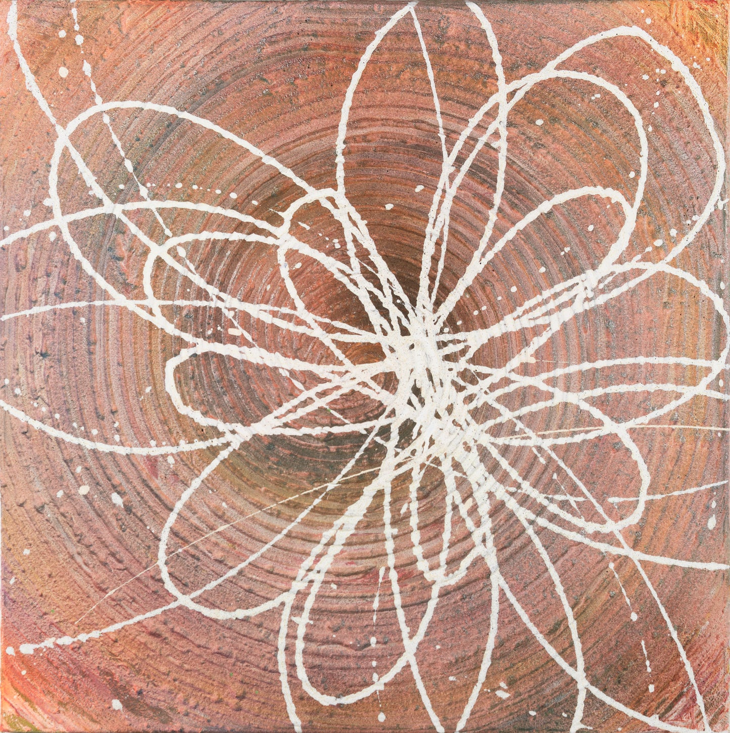 1154 “White Orbit I” 80x80