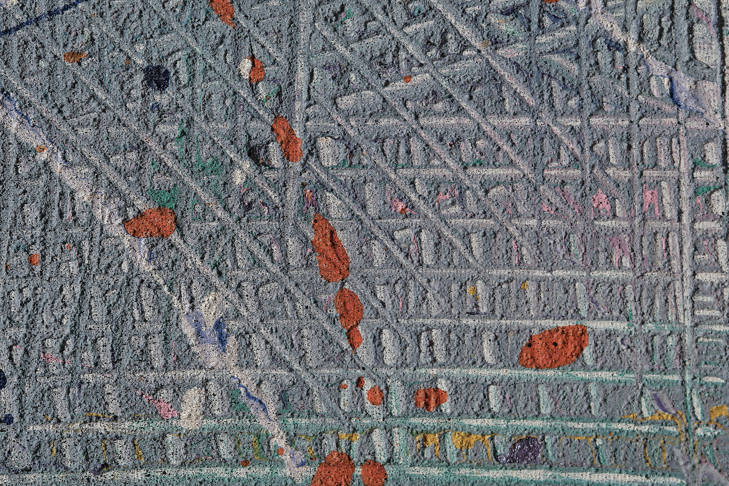 1152 "Fracture Field" 100x100
