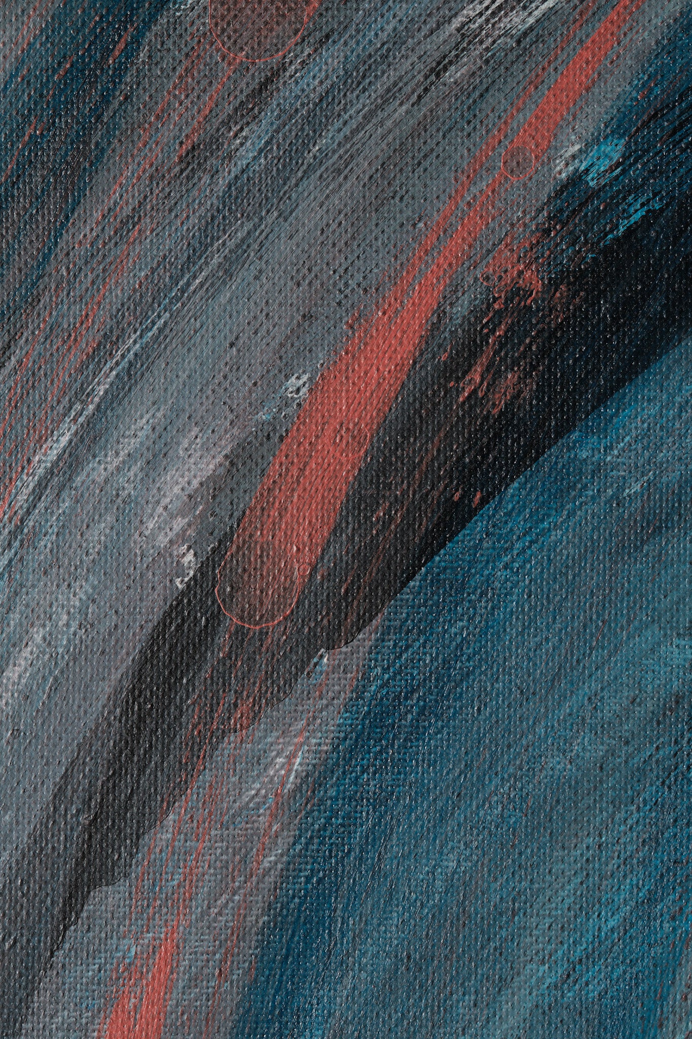 0231 “Crimson Descent” 80x80