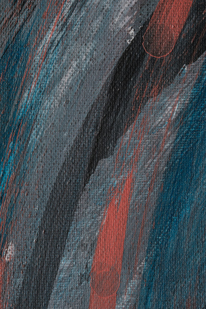 0231 “Crimson Descent” 80x80