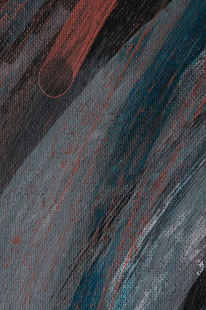 0231 “Crimson Descent” 80x80